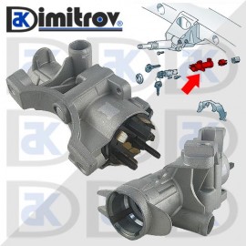 Корпус контактен ключ Audi Seat Skoda Volkswagen